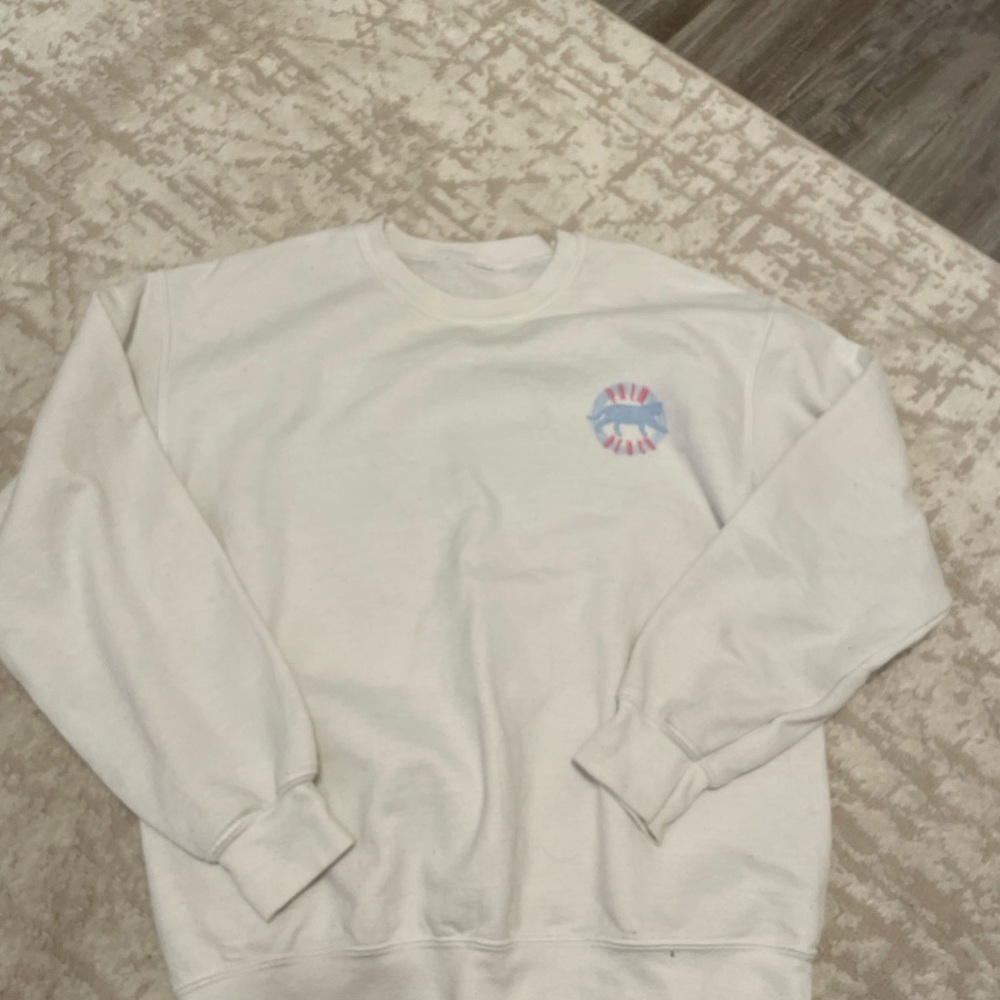 White Crewneck Sweater